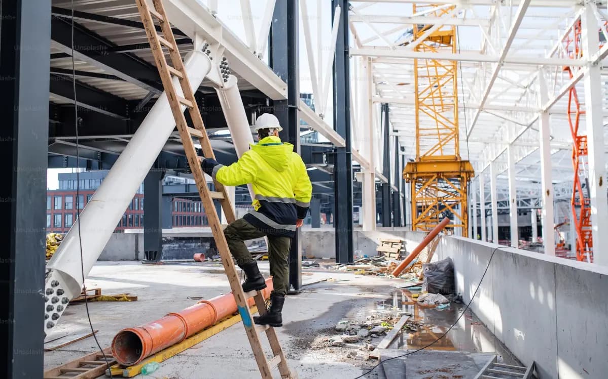 5+1 tipp a létrák biztonságos használatához